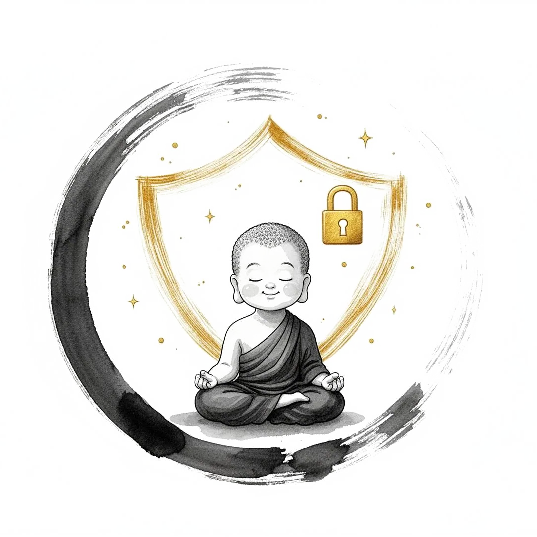Luma protected by a golden shield, data protection